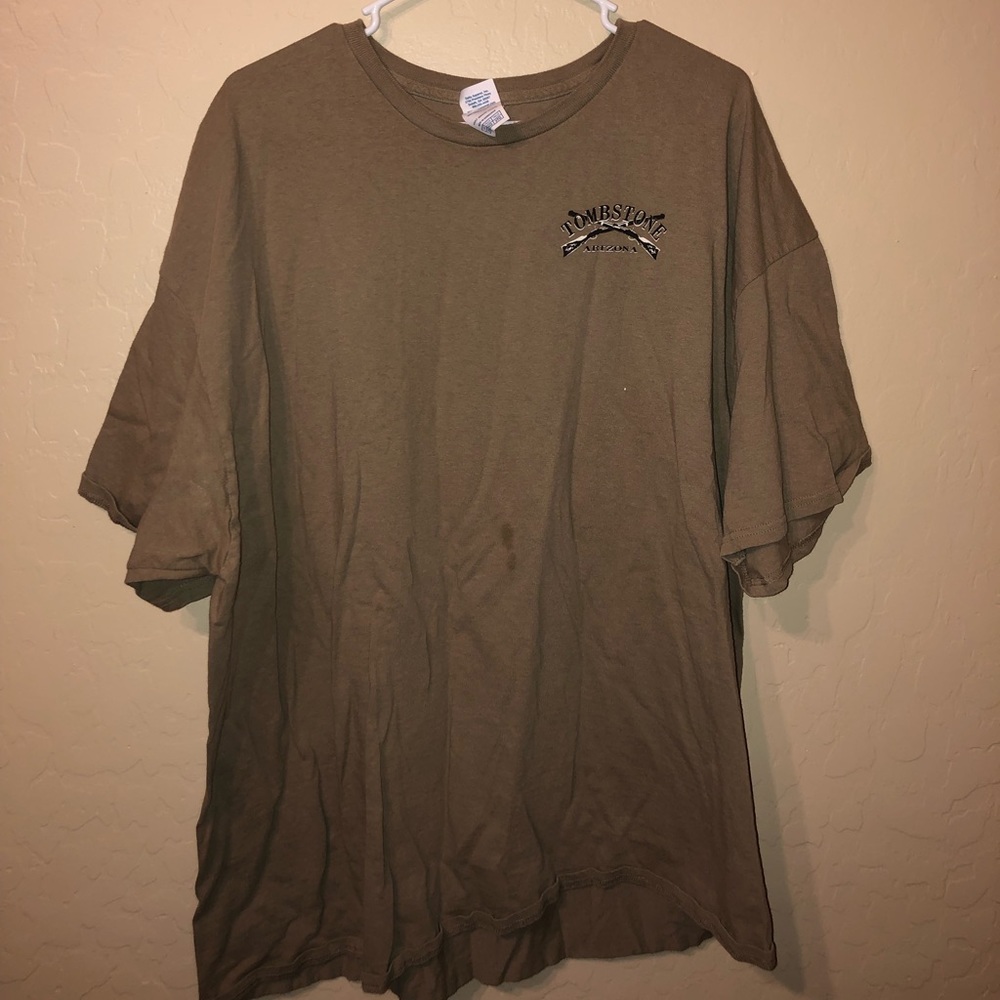 Vintage tombstone graphic T-shirt